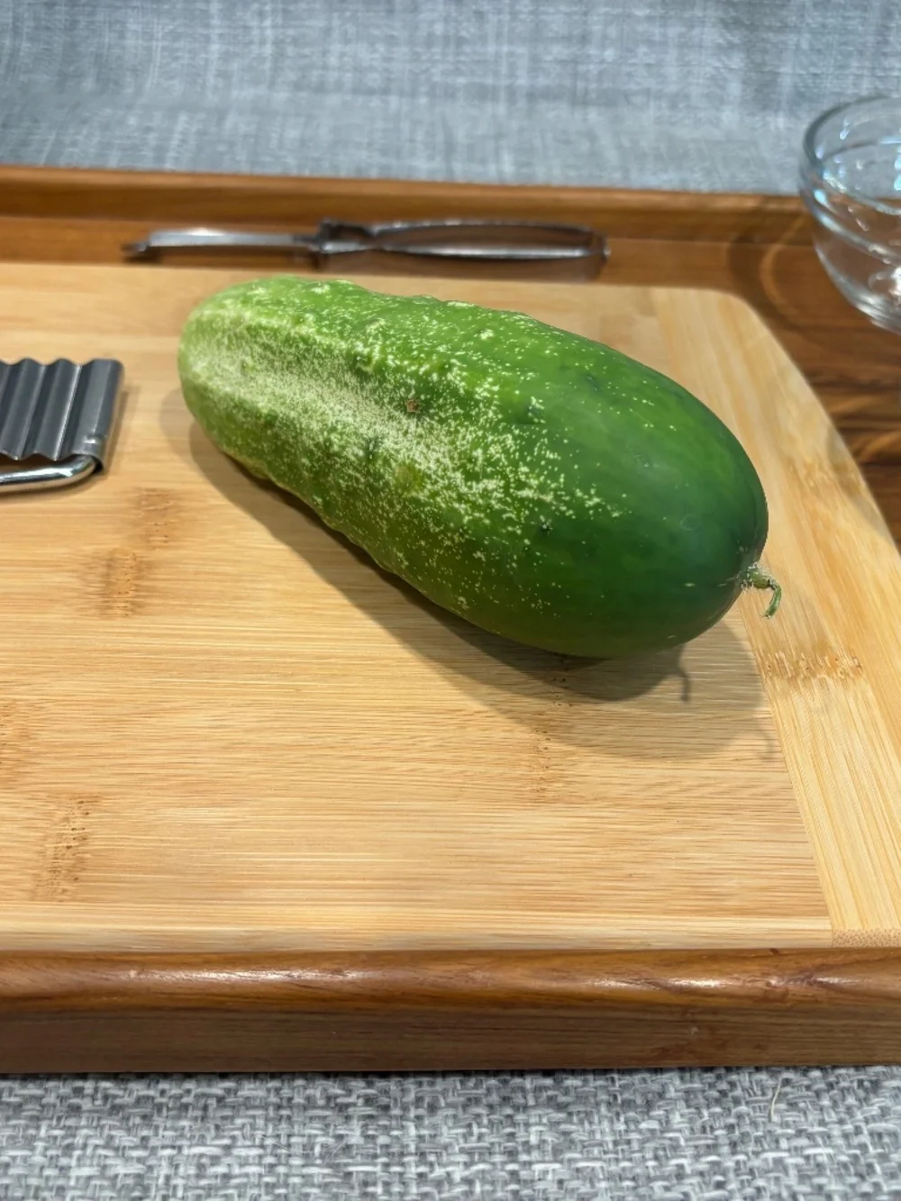 cucumber peeling & slicing children's house food prep by idlewild montessori